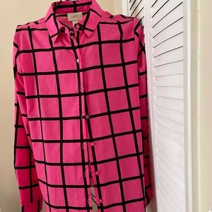 Loft button down blouse M